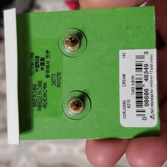 Kate Spade Take A Bow Stud Earrings - Picture 3 of 3